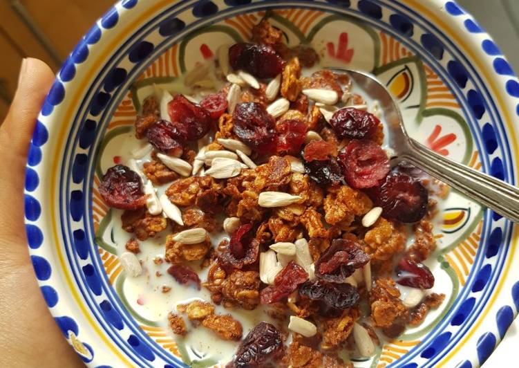 Easiest Way to Prepare Tasty Peanut butter granola