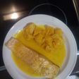 Salmón a la naranja