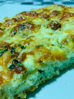 Una foto de Focaccia 4 quesos