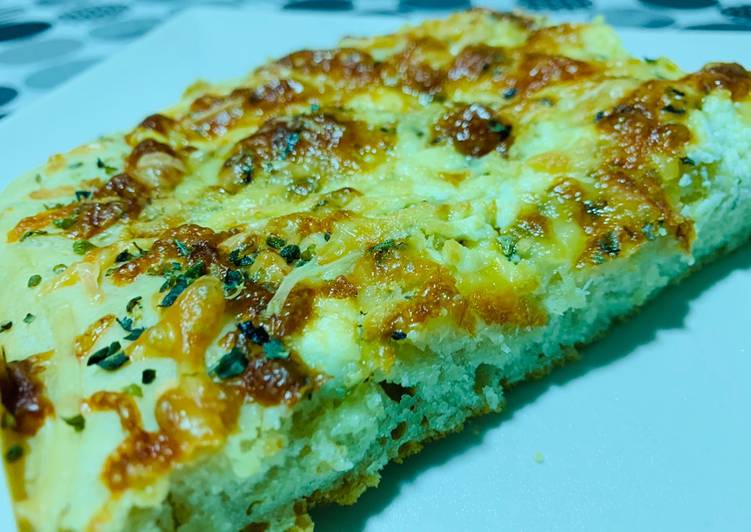 Focaccia 4 quesos