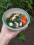 Tumis Horenso Jamur