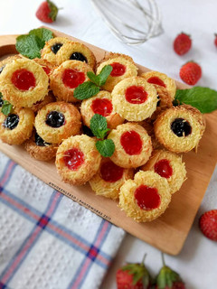 Foto resep Cheese Thumbprint Cookies with Jam