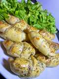 Croissant salé, Boursin®️ et saumon🥐