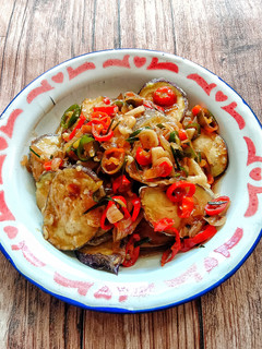 Foto resep Terong Raos Daun Jeruk