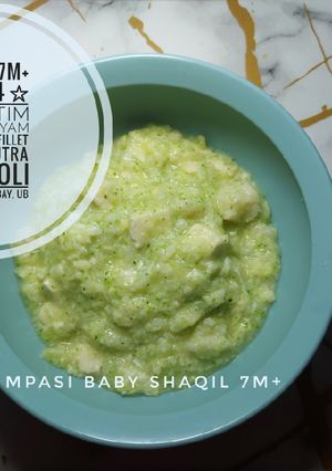 Foto resep MPASI 7M+ Menu 4 ☆》Bubur ikan dori