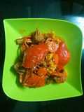 Crab resto ala rumahan (kepiting)