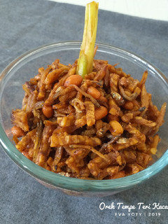 Foto resep Orek Tempe Teri Kacang (Teri Jengki)