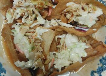 Easiest Way to Recipe Yummy Wonton tacos