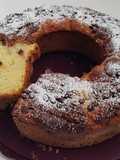 Ciambellone di ricotta con gocce di cioccolato
