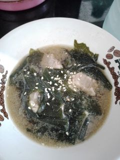 Foto resep Sop rumput laut