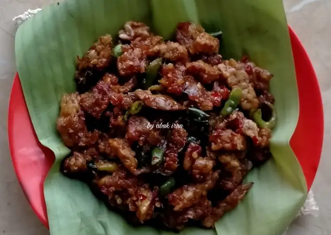 Orek Tempe Cabe Ijo