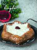 Bingka Bakar Buah Naga | Khas Melayu Kepri