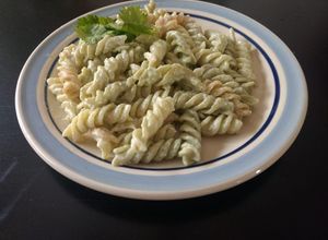 Una foto de Pasta greenchili