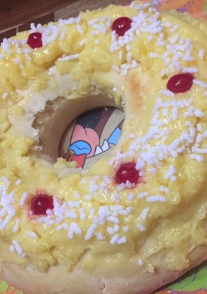 Una foto de 👩🏼‍🍳Rosca de Pascua súper casera🤤🥧