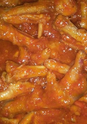 Foto resep Ceker Mercon Una