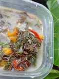Ikan Asin Kakap Kelakai Santan