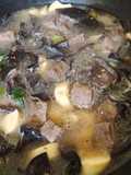 Sup Tofu Daging Jamur