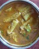 Snake gourd sabji