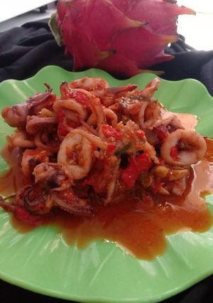 Foto resep Oseng Mercon Cumi