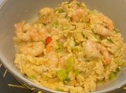 A picture of spring onion scrambled eggs