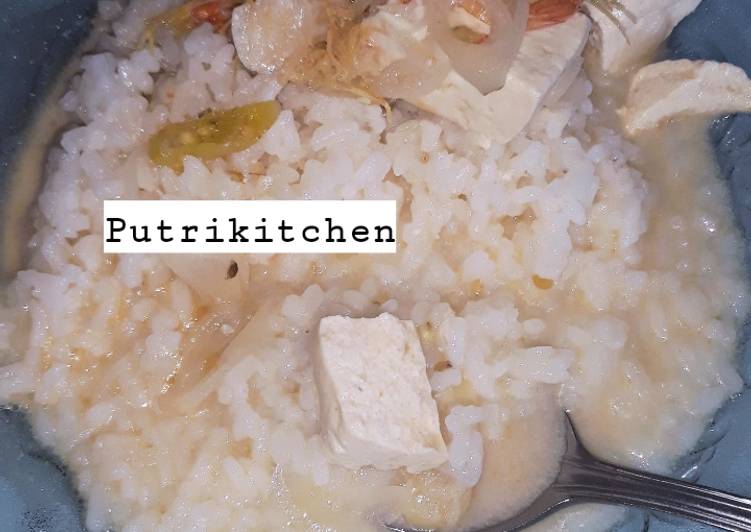 Tahu Udang Kuah Santan