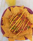 Nachos con carne en salsa!** rápidos!¡!