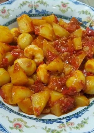 Foto resep Kentang Balado ala RM. Padang Sederhana