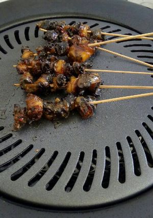 Foto resep Sate keong sawah,masak pedas manis