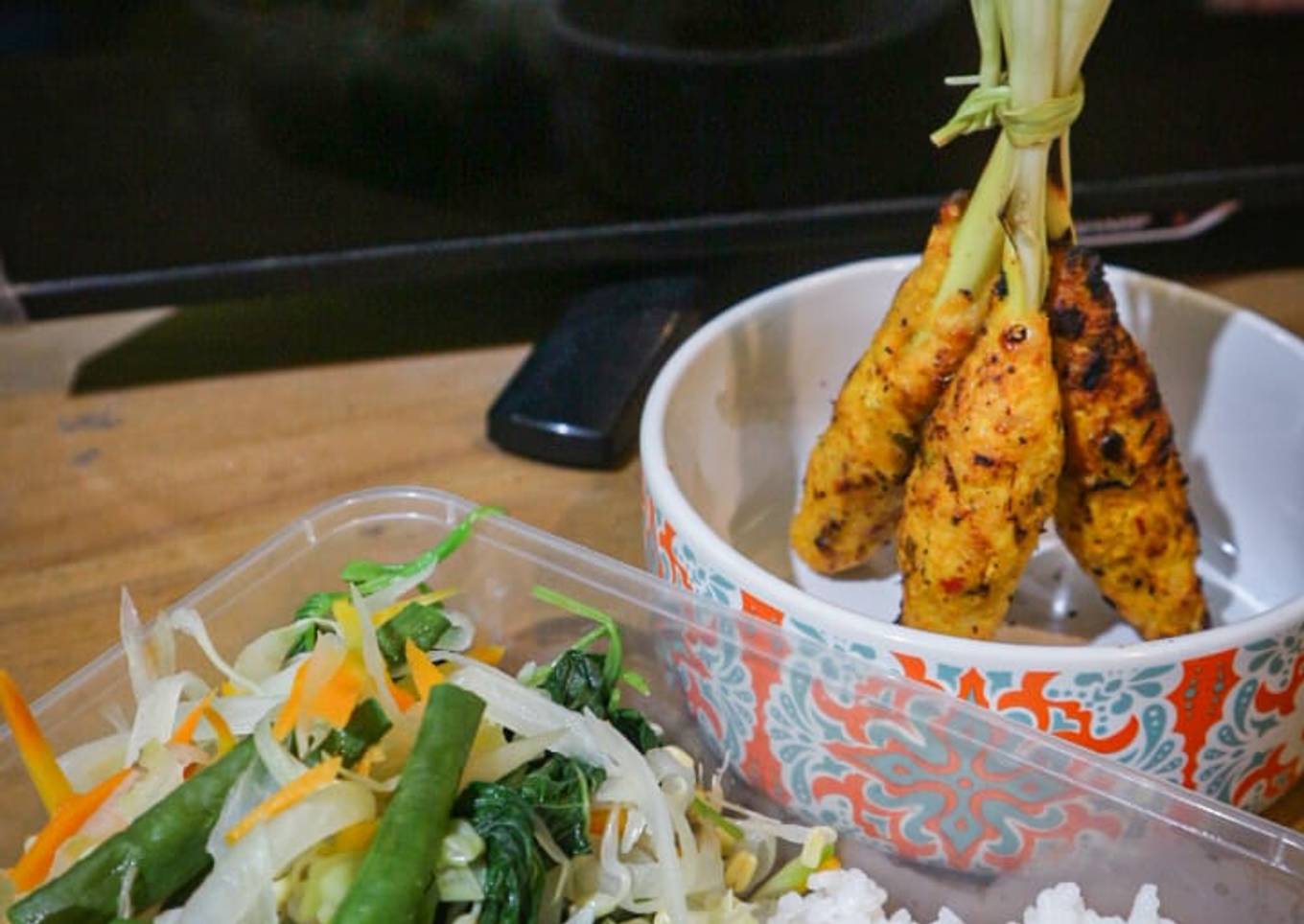 Sate Lilit Khas Bali & Urap