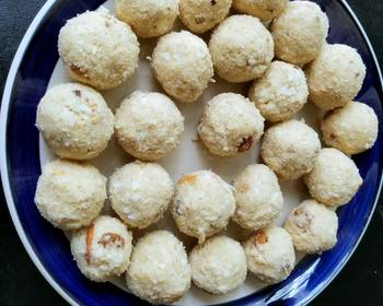 New Recipe Coconut Rava ladoo Yummy