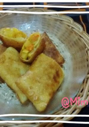 Foto resep Martabak telur mini isi kari kentang