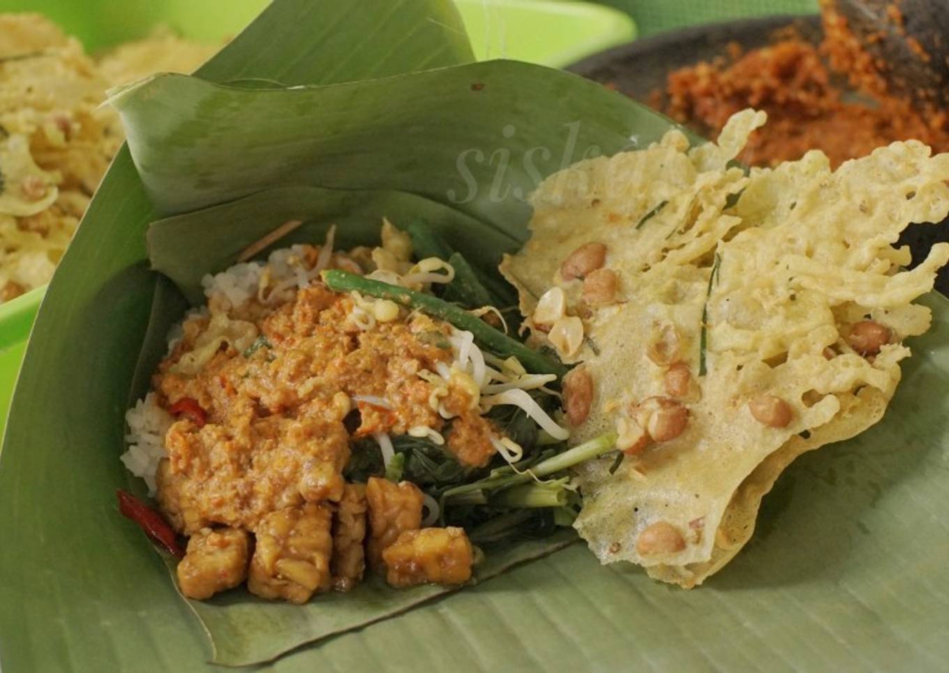 #25 Nasi/Sego Pecel Resep Jatim Etan