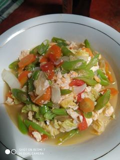 Foto resep 86. Tumis Sayur Telur Asin - ala Mamah Afa