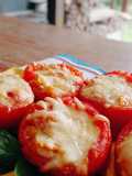 Tomates rellenos con choclo