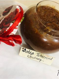 खजूर इमली की चटनी (Khajoor imli ki chutney recipe in Hindi) रेसिपी मुख्य फोटो