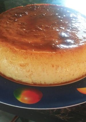 Una foto de Flan a baño María con solo 3 ingredientes