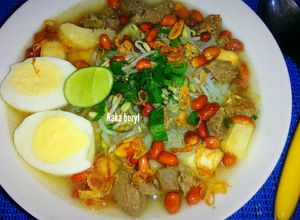 Foto resep Sop ubi makassar #KitaBerbagi