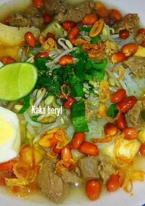 Foto resep Sop ubi makassar #KitaBerbagi