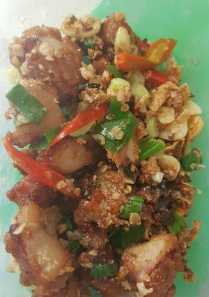 Foto resep Octopus goreng oatmeal