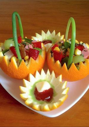Hình của món Salad cam.
