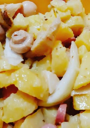 Foto di Insalata di patate con cipolla