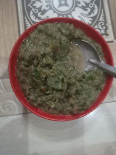 A picture of Pudina chutney.