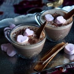 American hot chocolate A picture of American hot chocolate.