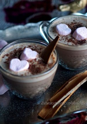 A picture of American hot chocolate.