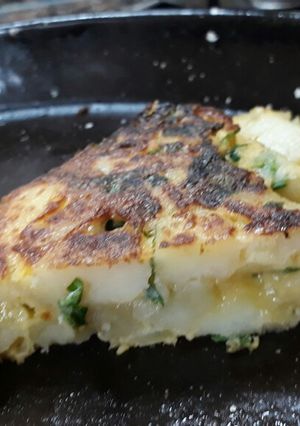 Una foto de Tortilla de papas