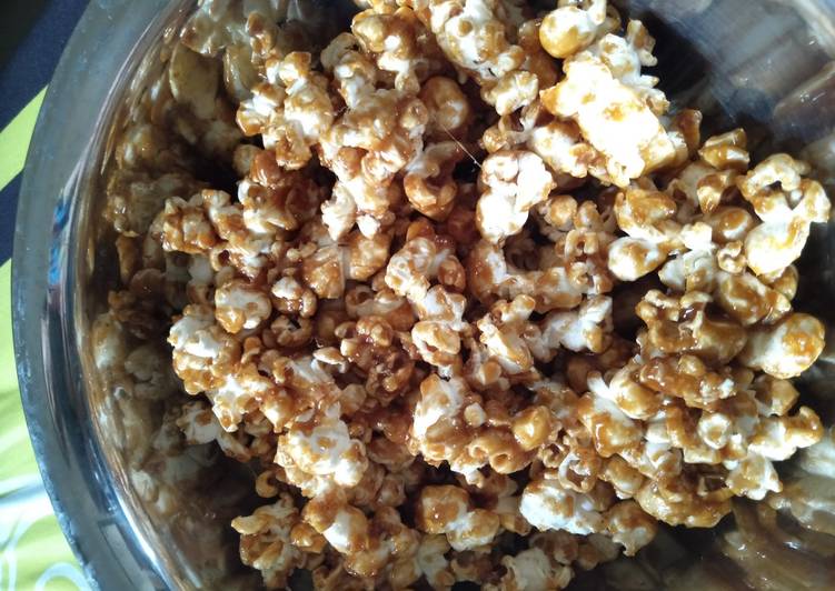 makanan Popcorn Gula merah Anti Gagal