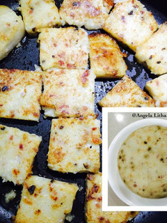 Foto resep Kangshe lopo kao, kue lobak