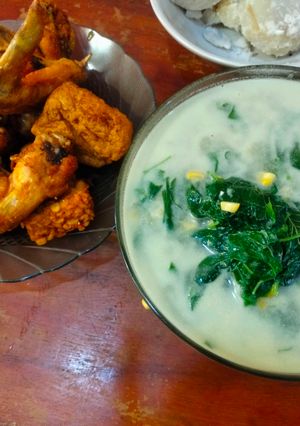 Foto resep Bobor bayam jagung
