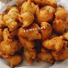 A picture of Curd Rice Fritters.
