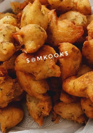 A picture of Curd Rice Fritters.